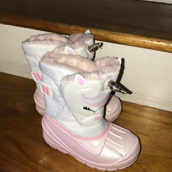 unicorn snow boots